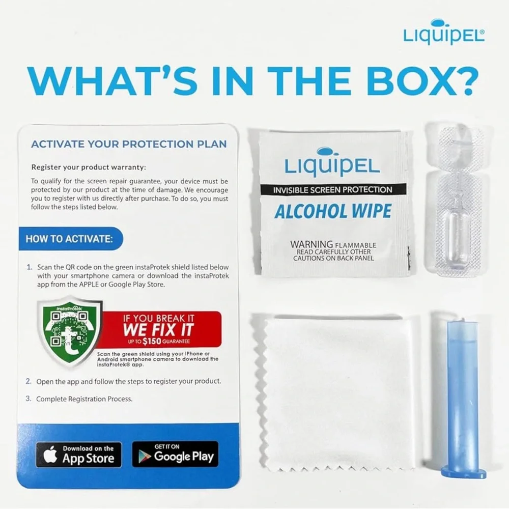 Liquid Screen Protector for all Smartphones and Tablets Liquid Glass 9H Hardness